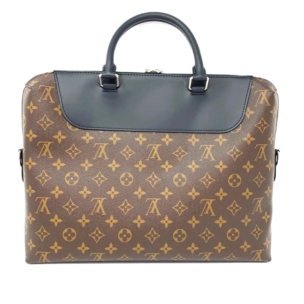 Louis Vuitton | Porte-Documents Jour Brown Monogram Messenger Laptop Bag